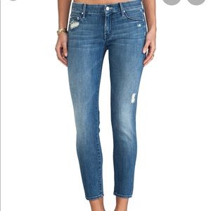Mother The Looker Crop Jeans